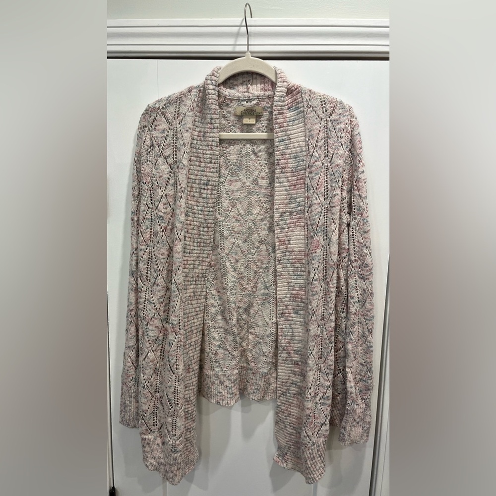 Natural Reflections Lightweight Knit Cardigan